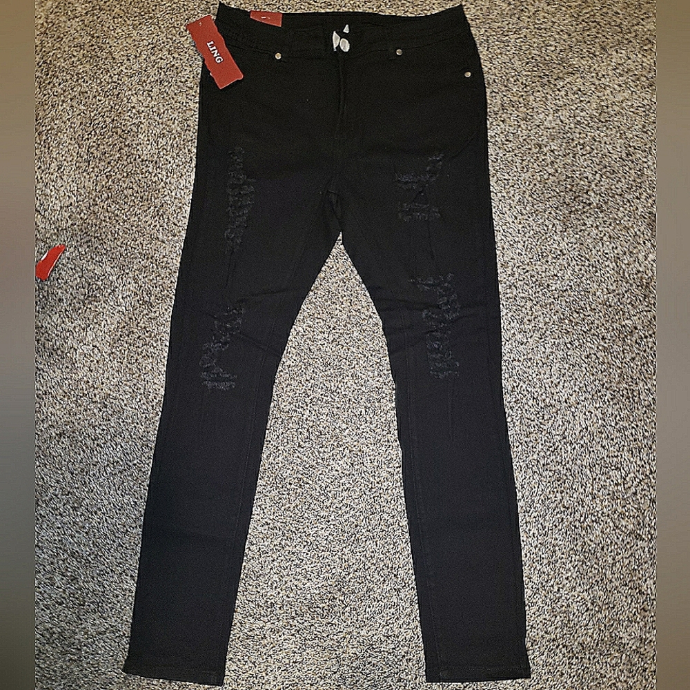 17/18 Black skinny jeans